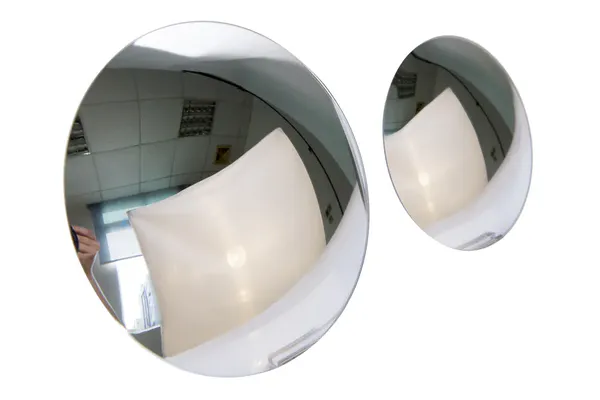 Curved mirror menu image