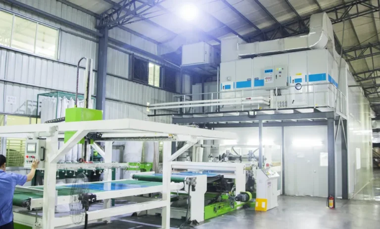 sheet material processing center