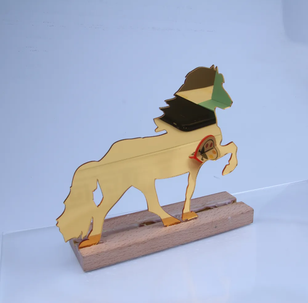Horse-Shaped Mirror