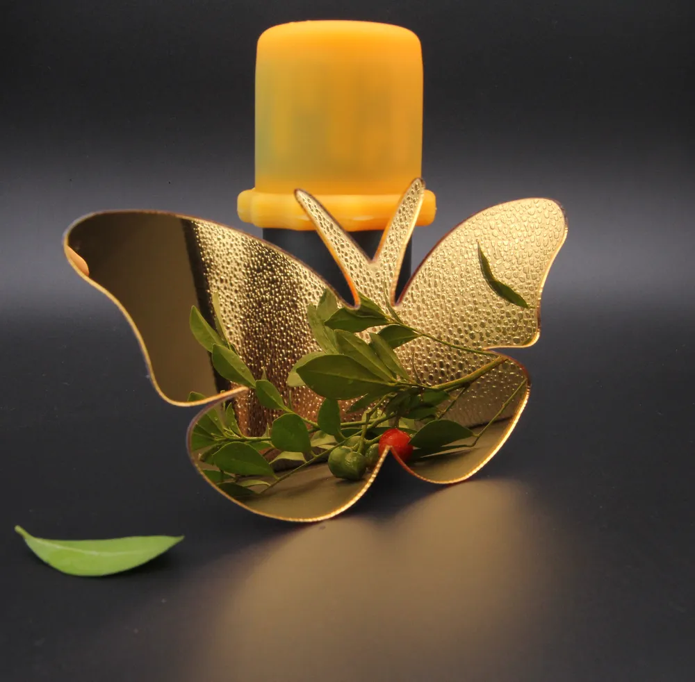 Butterfly-Shaped Mirror