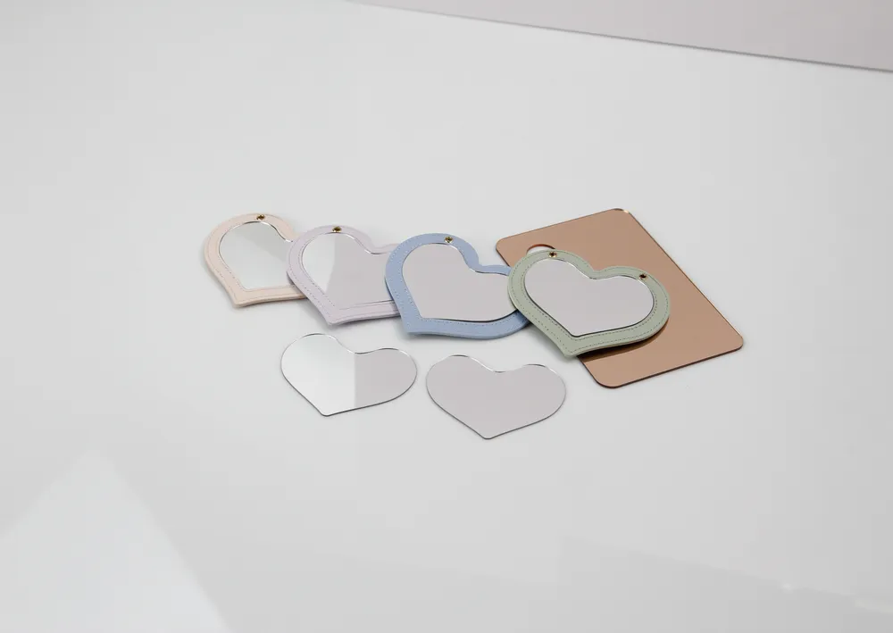 Leather Makeup Mirror