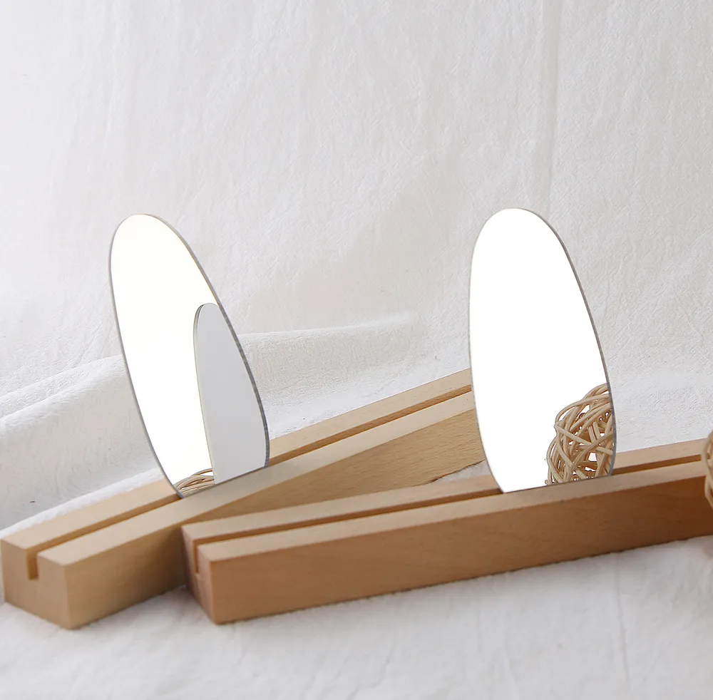 Long Oval Mirror