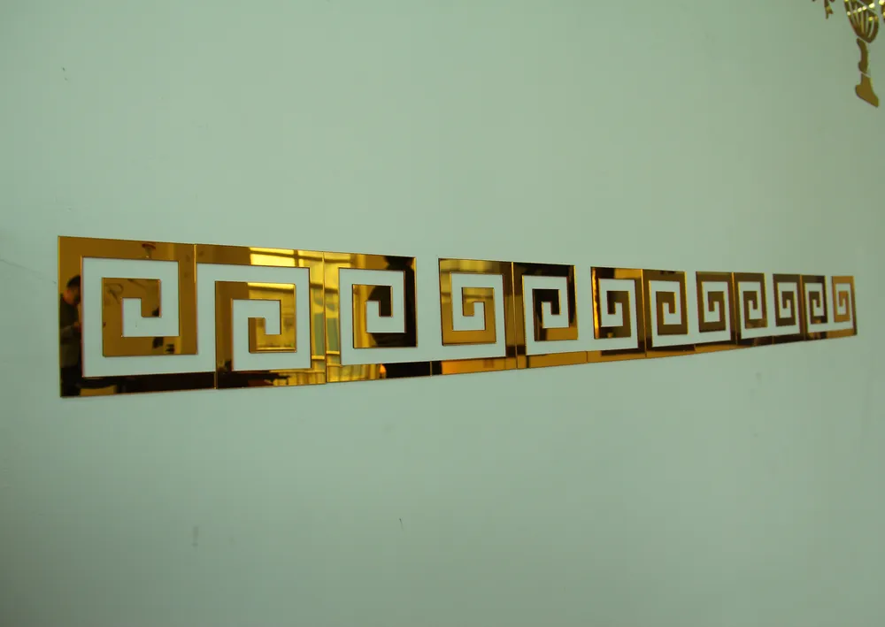 Pattern Wall Decal Mirror 2