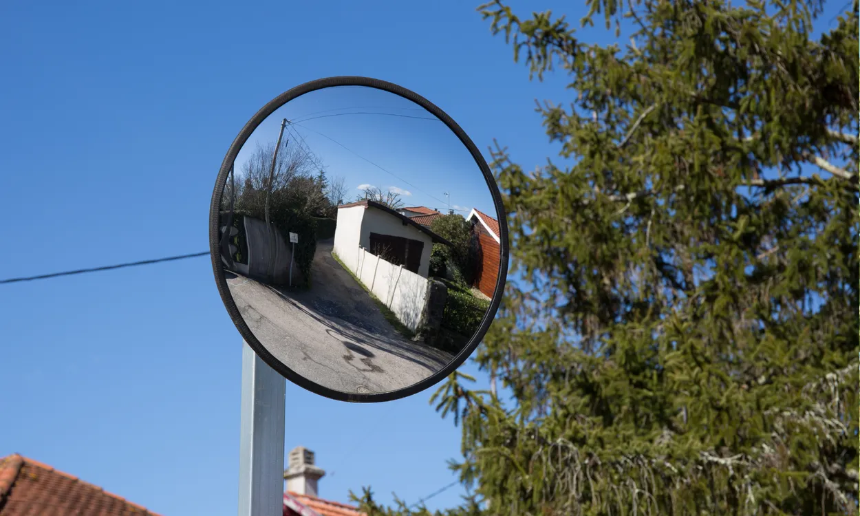Road Wide-Angle Mirror 2