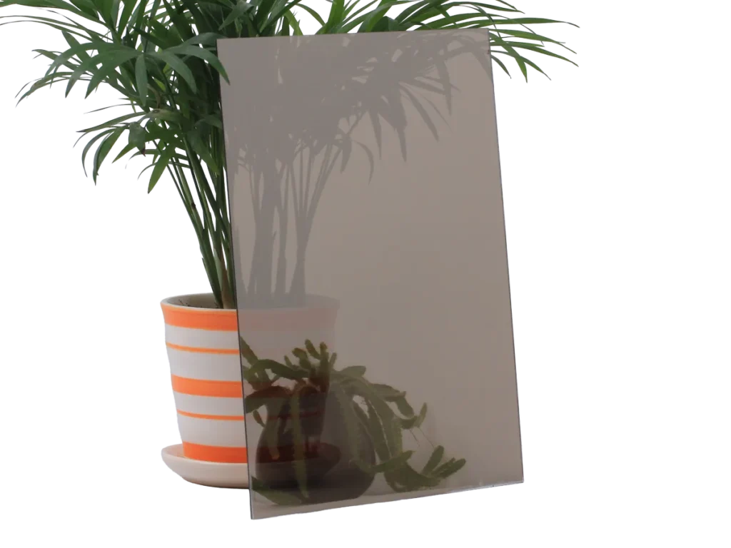 Brown Acrylic Two-Way Mirror Product photo 2