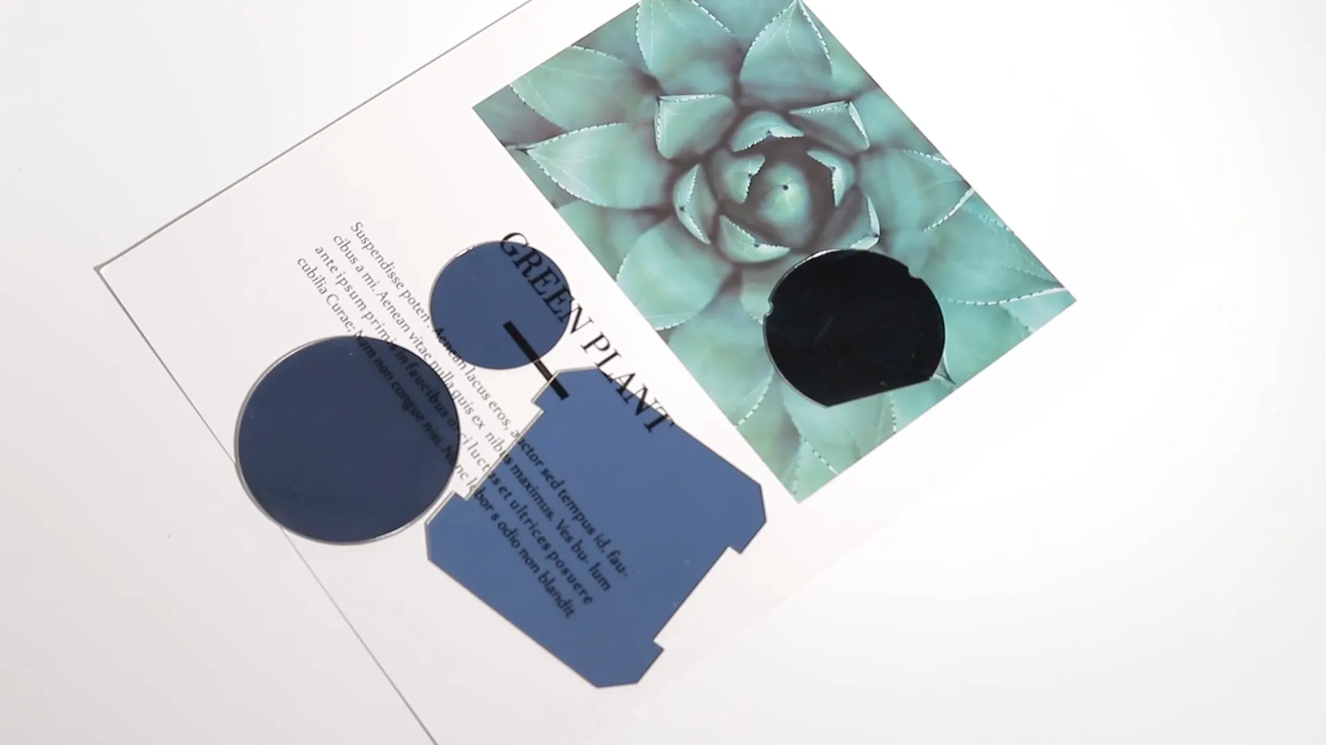 Custom Cut acrylic two way mirror sheet video cover