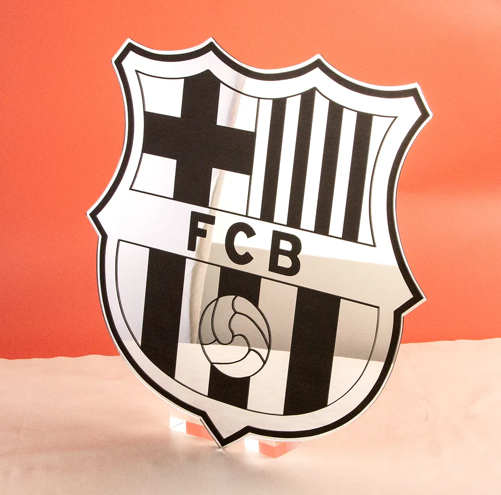 Acrylic Mirror-Finish Badge