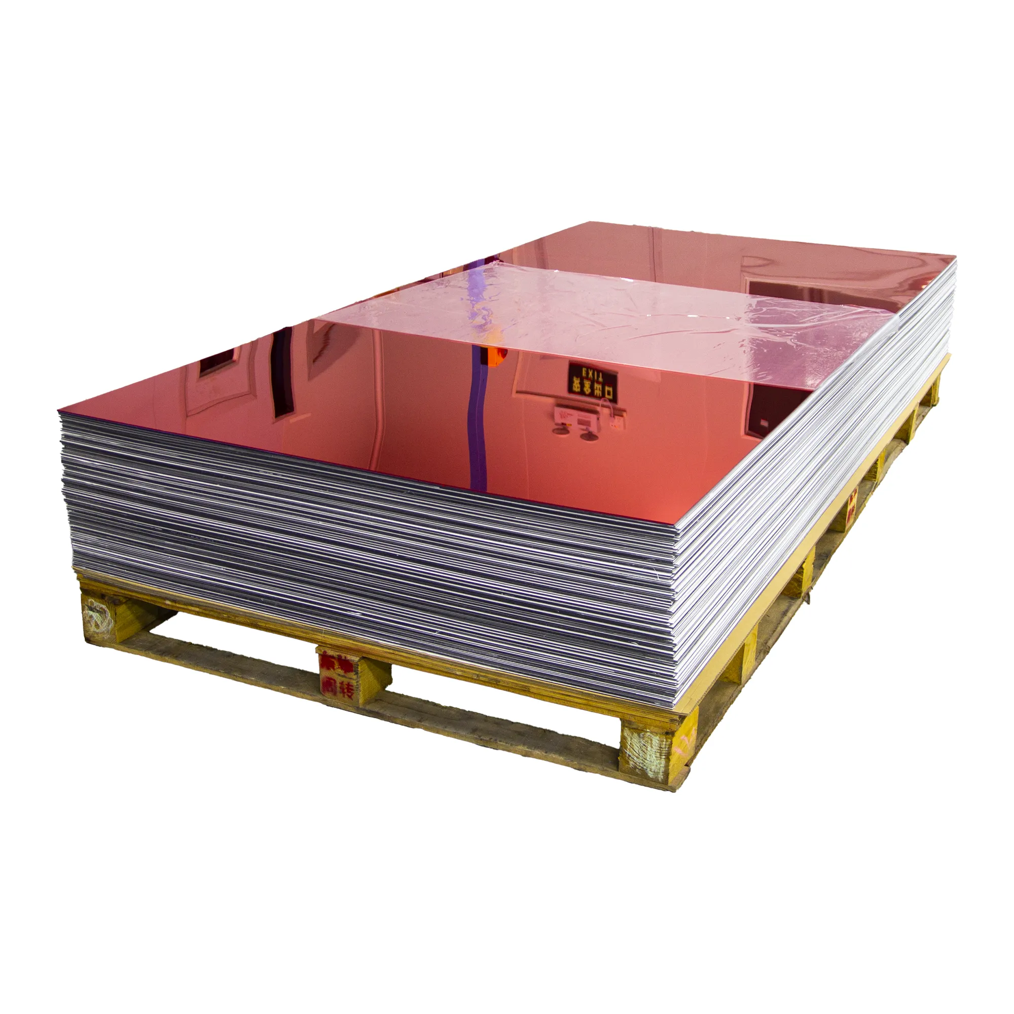 Large Red Mirror Sheet product image