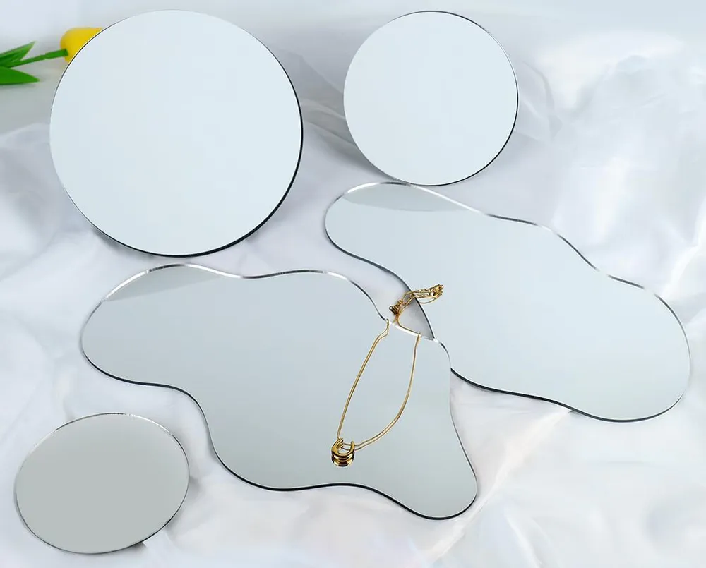 Mirrors of various shapes