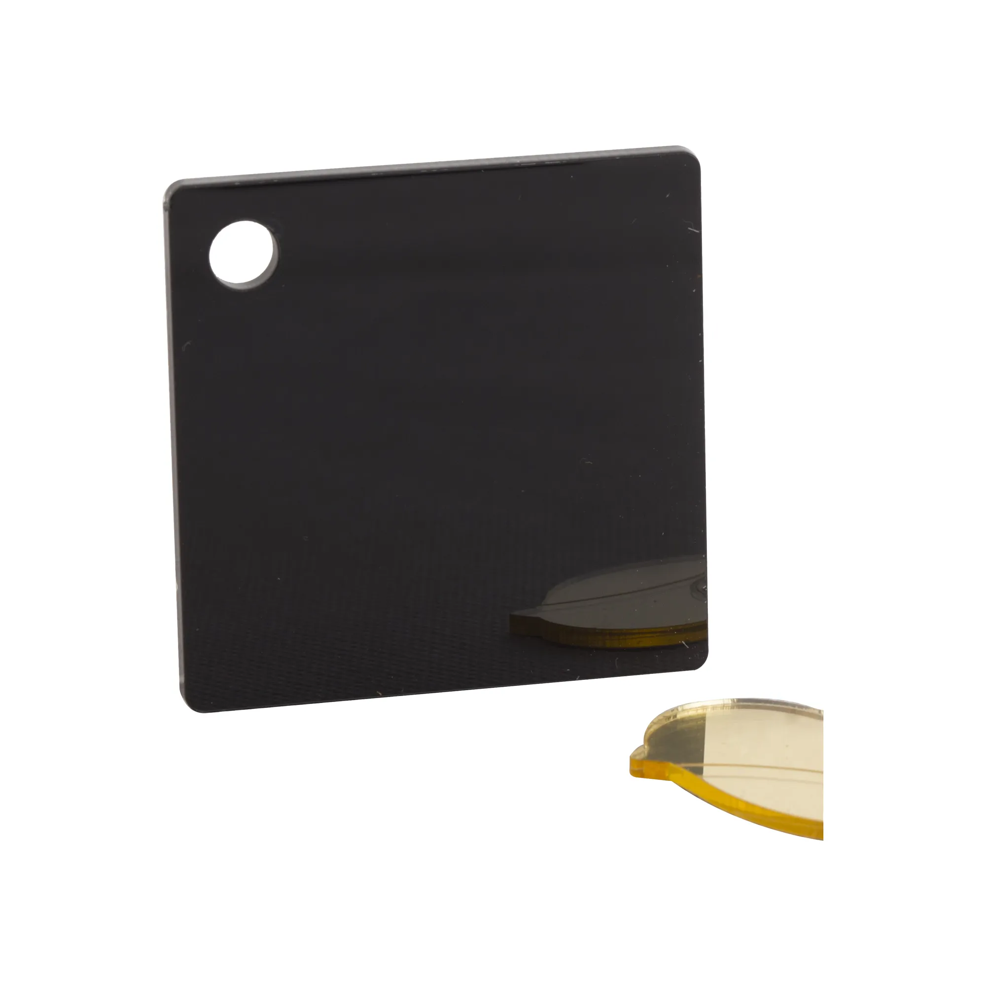 Sample of a small black mirror