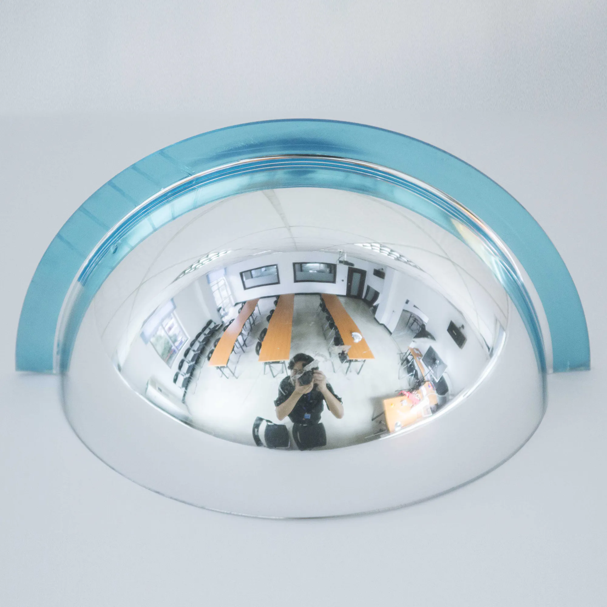 Acrylic half dome mirror product image 1