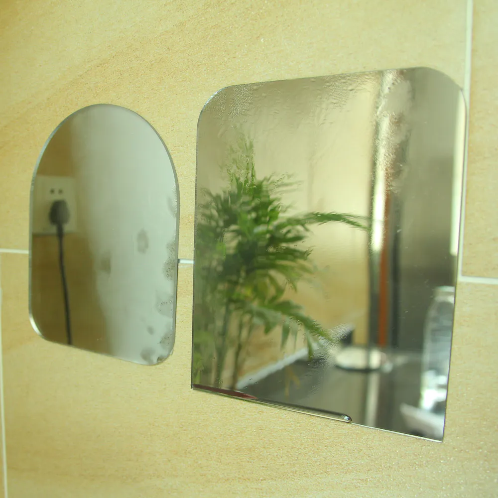 Anti-fog test of ordinary mirror (left) and anti-fog mirror (right) image 4