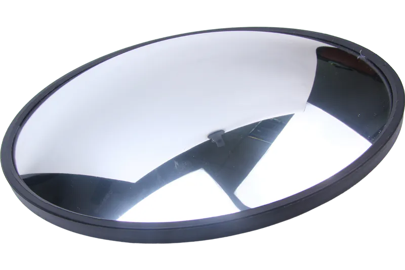 Convex mirrors for small shopping centers