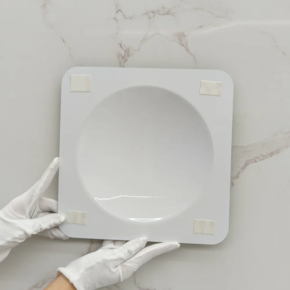 Single bubble mirror back image