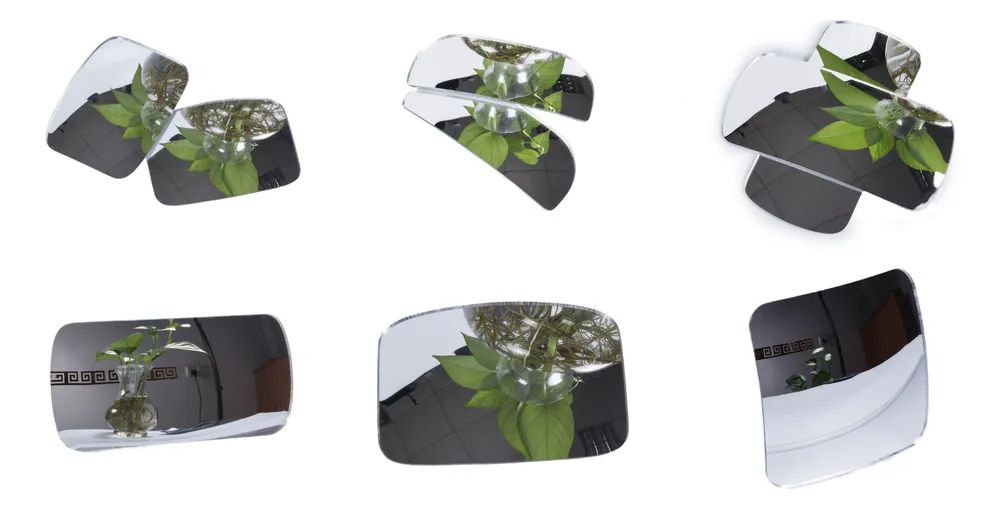 Six Different Styles of Convex Mirrors