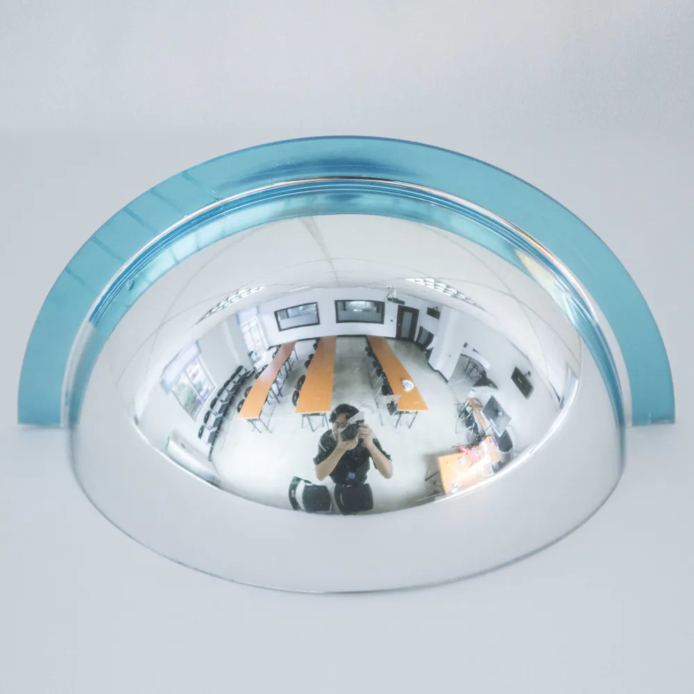 Acrylic half dome mirror product photo