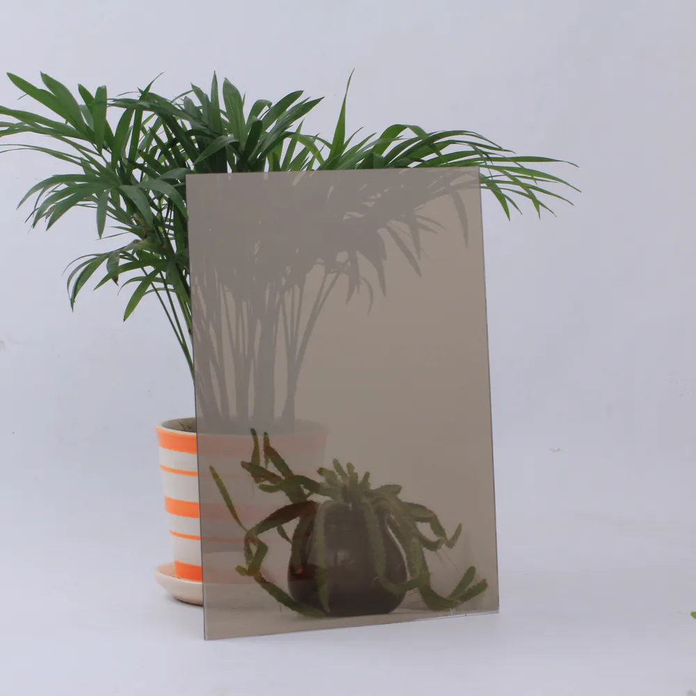 Brown Acrylic Two-Way Mirror Product photo 2