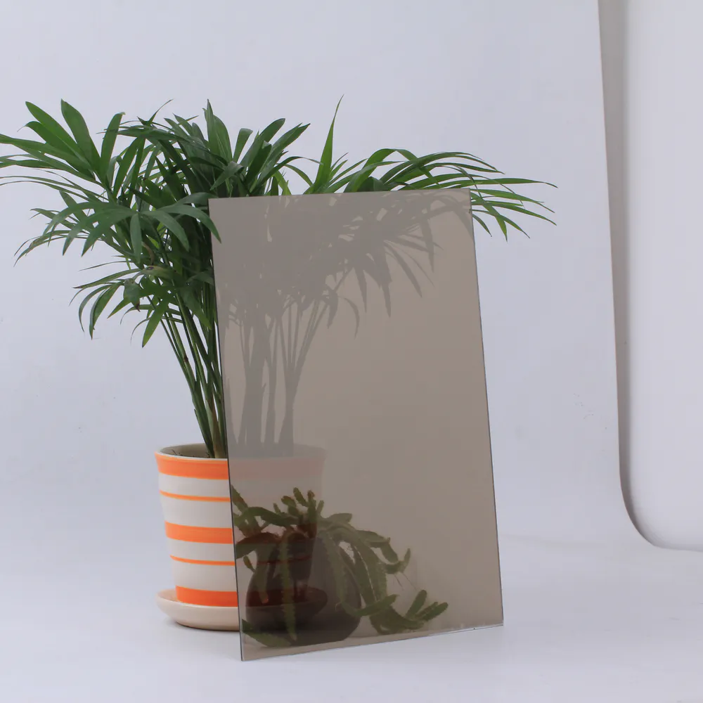 Brown Acrylic Two-Way Mirror Product photo 3