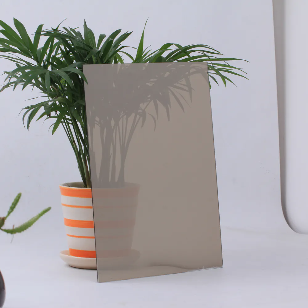 Brown Acrylic Two-Way Mirror Product photo 4