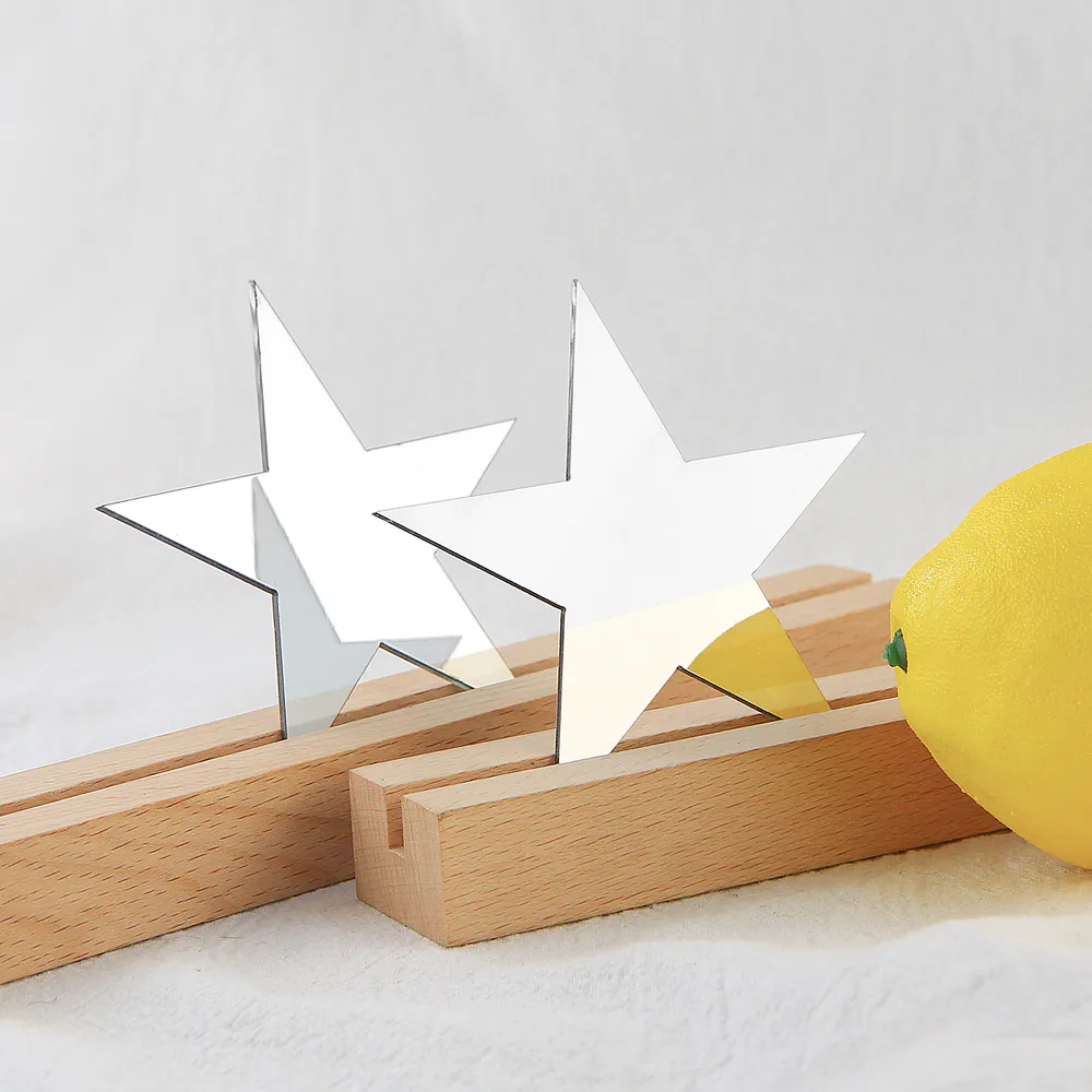 Five-Pointed Star Semi-Transparent Mirror product photo 1