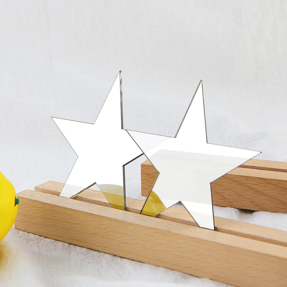 Five-Pointed Star Semi-Transparent Mirror product photo 4