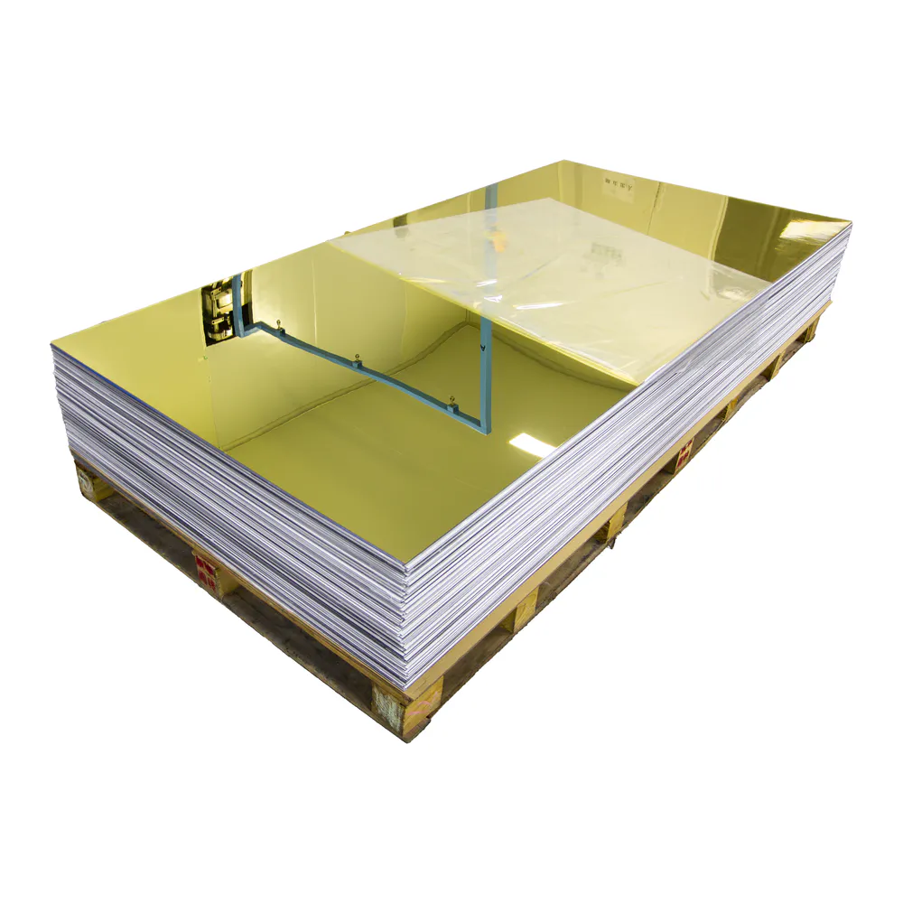 Large Gold Mirror Sheet product photo