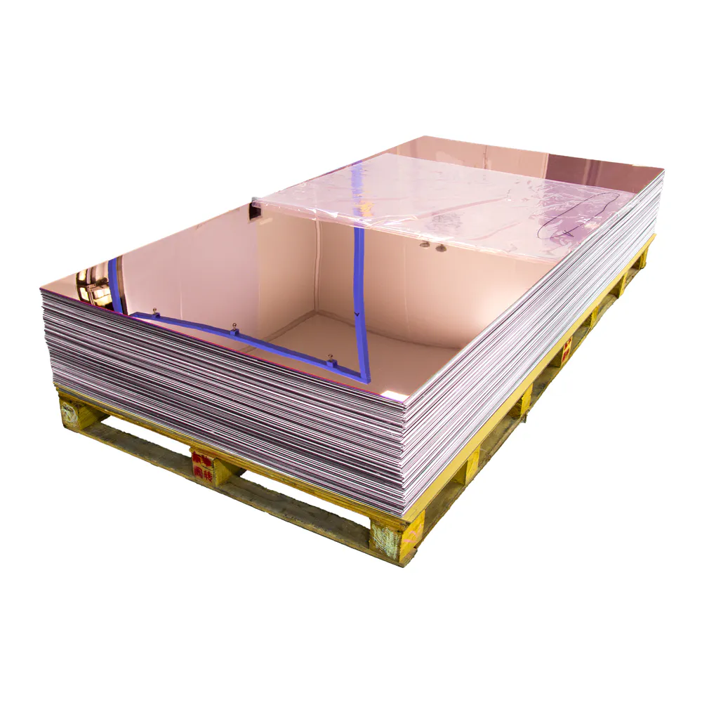 Large Rose Gold Mirror Sheet product photo