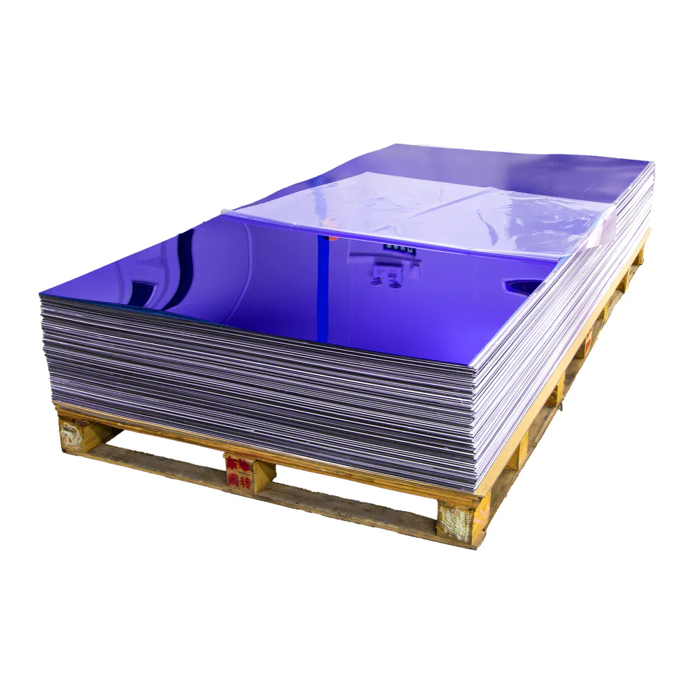 Large Royal Blue Mirror Sheet product photo