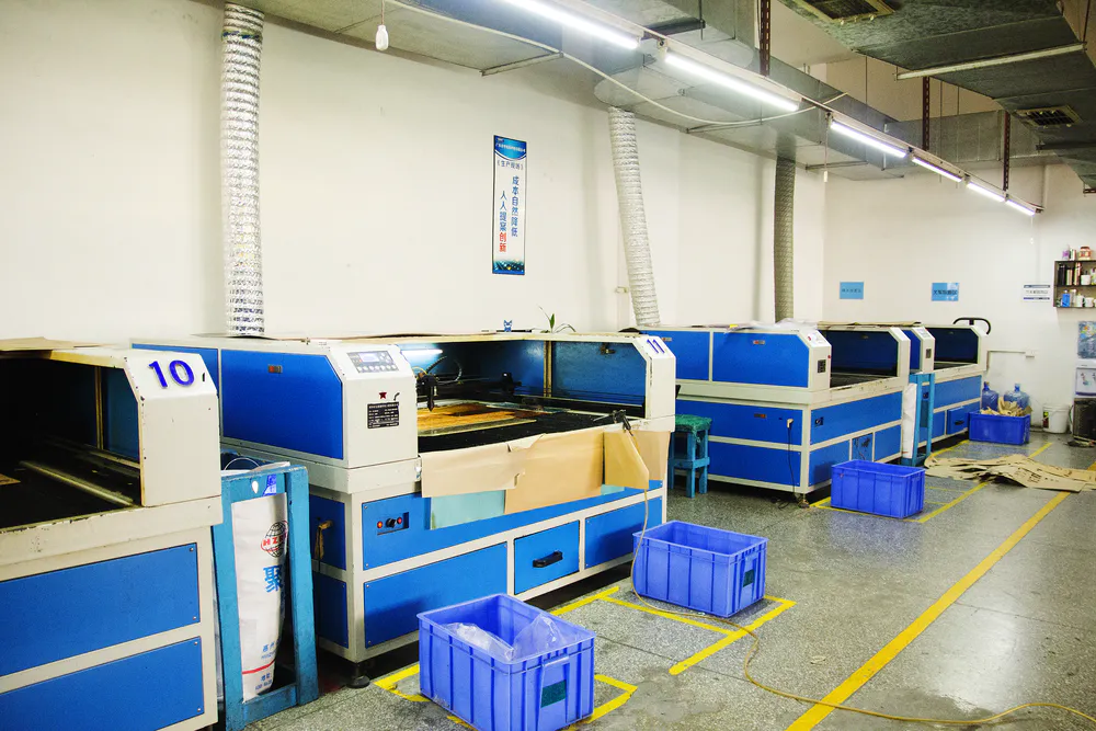 Our laser cutting workshop