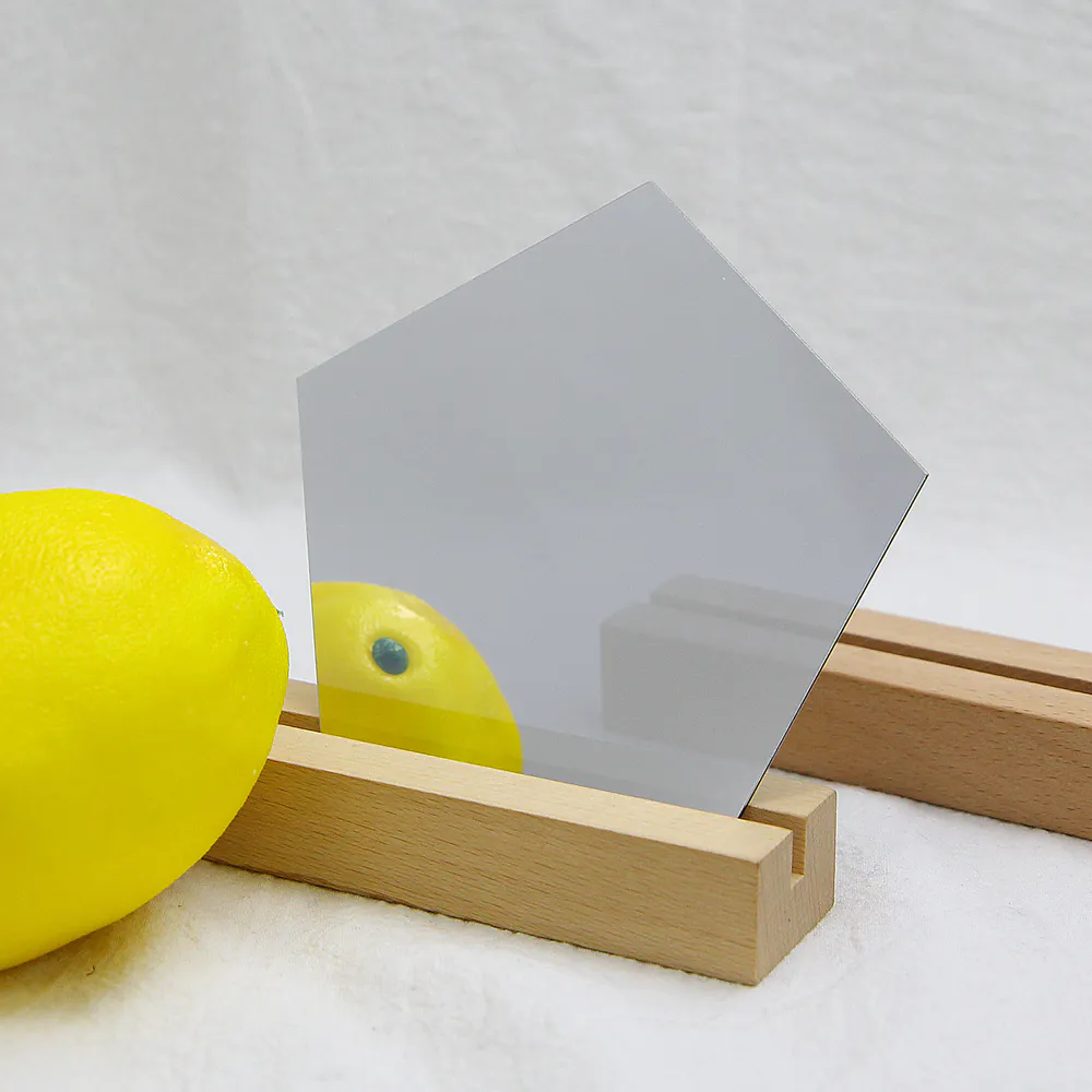 Pentagonal Semi-Transparent Mirror product photo 2