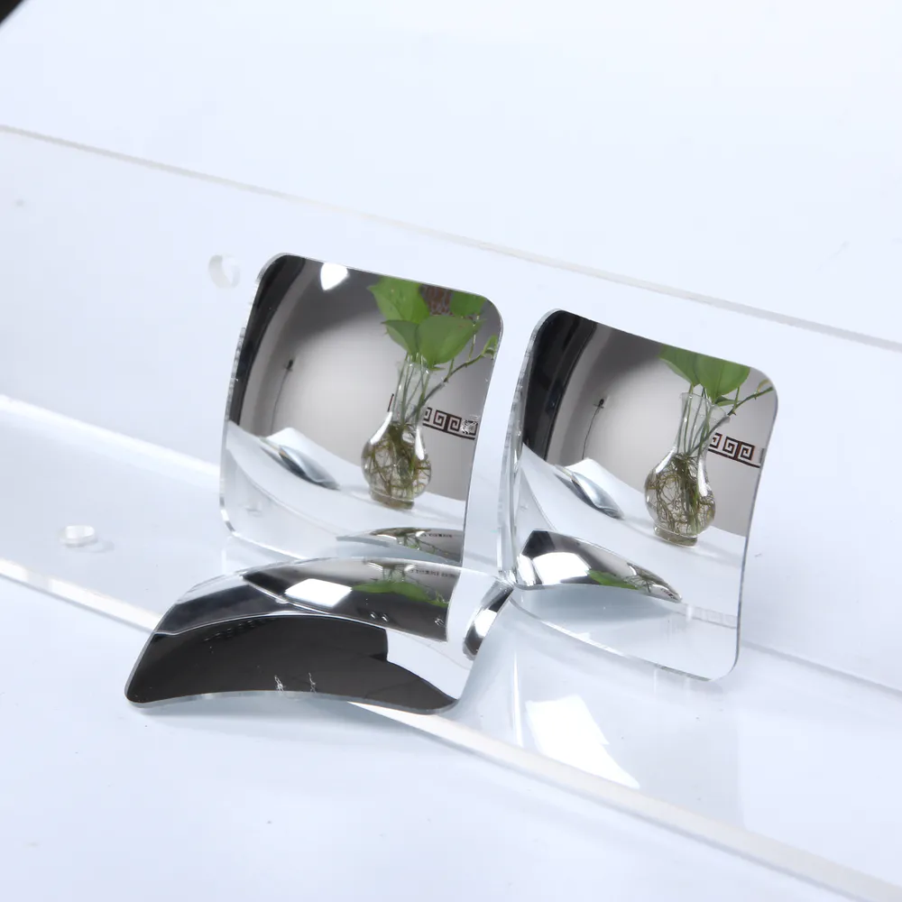Rounded Rectangle Acrylic Convex Mirror product photo 3
