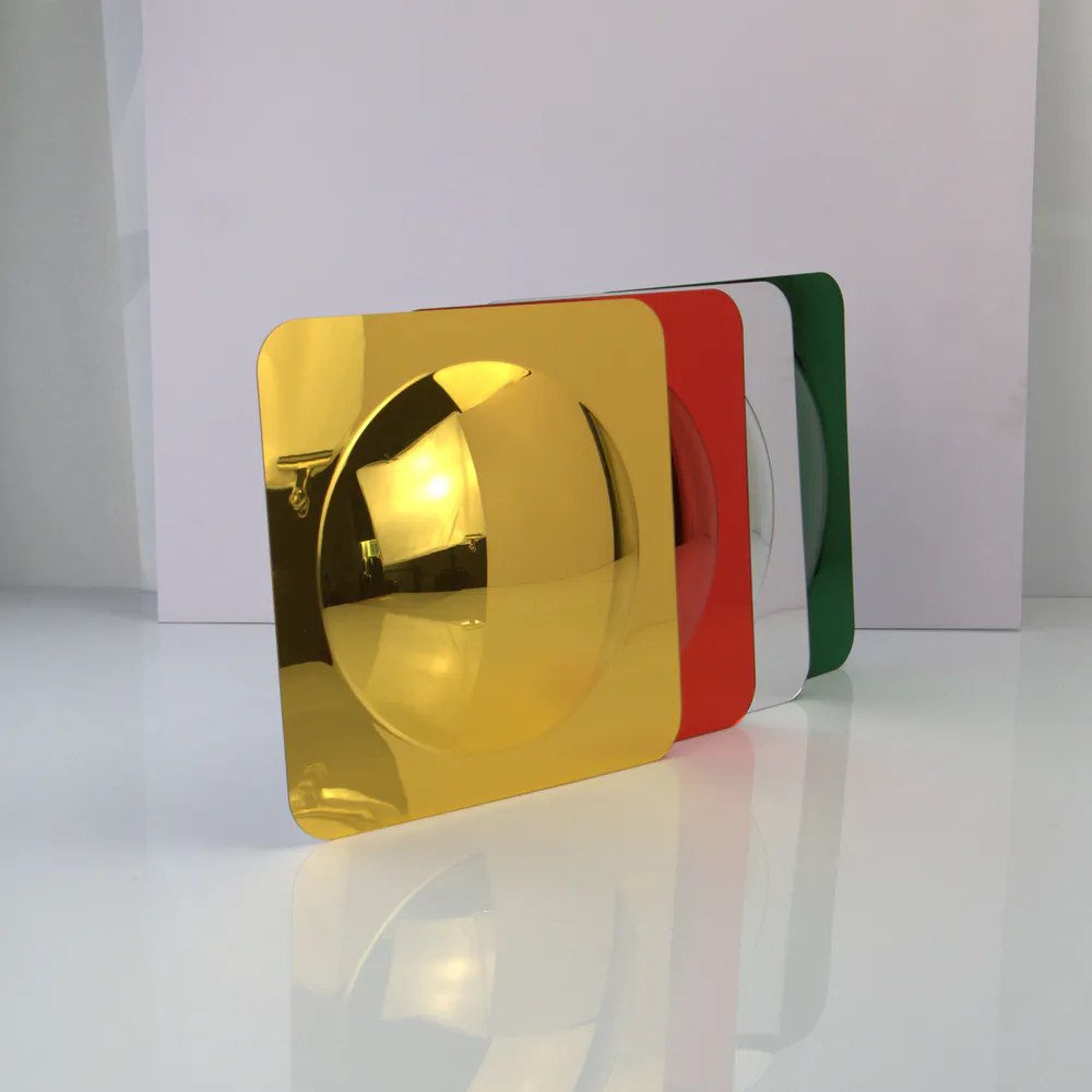 Single bubble mirror image