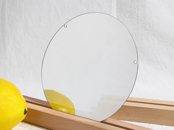 Round two-way mirror image