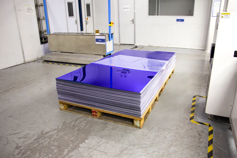 Royal blue mirror large sheet