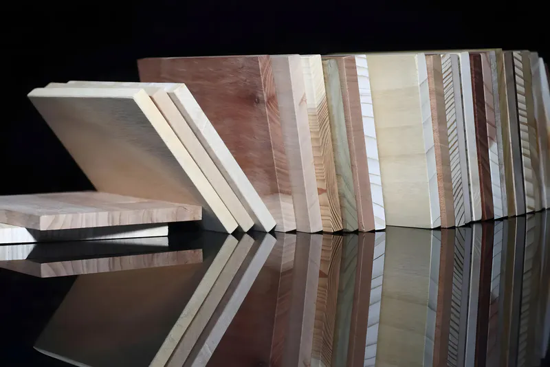 Thick plywood used for installing the mirror