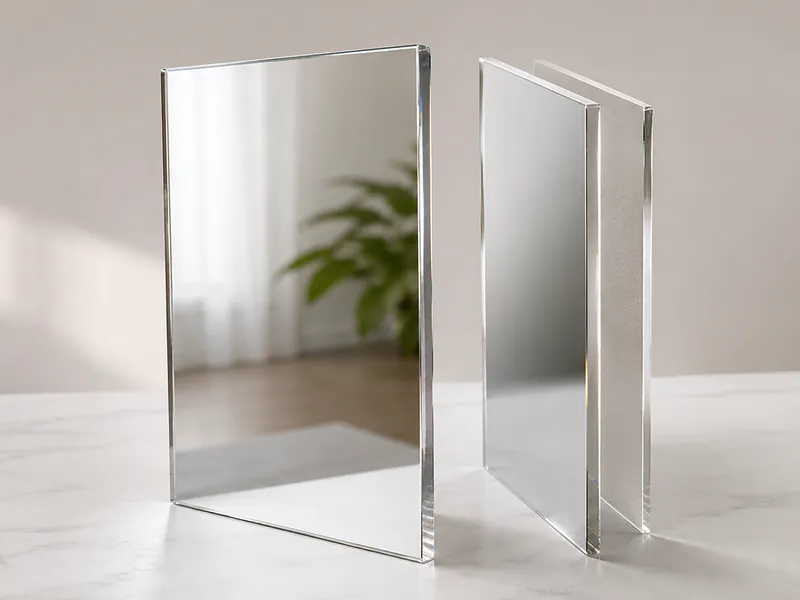 10mm-thick acrylic double-sider mirror