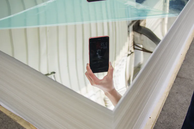 Silver acrylic mirror is just a standard plastic mirror