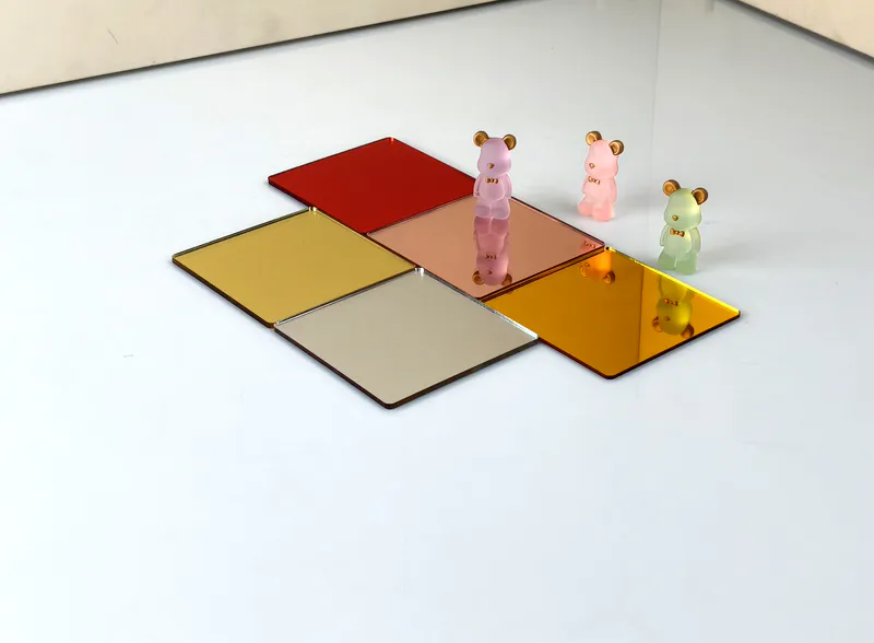 5-color acrylic mirror samples