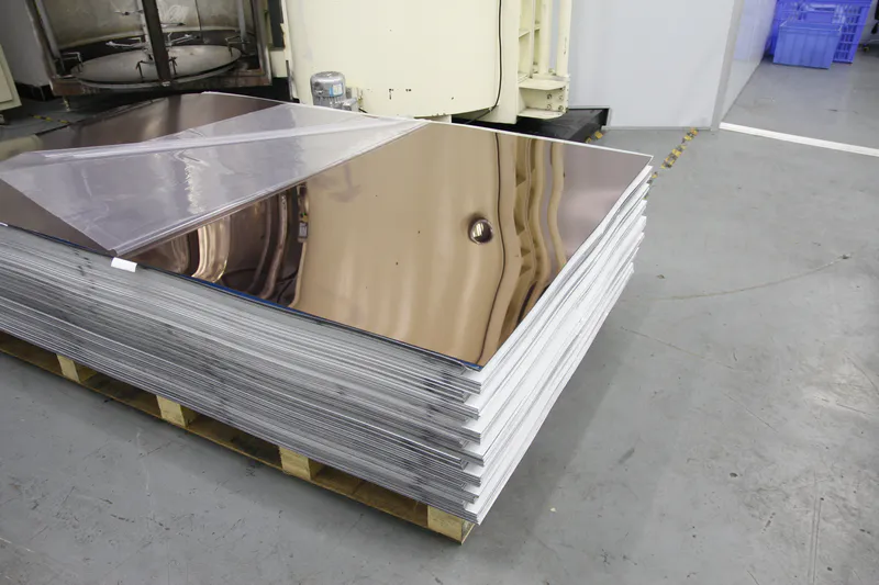 Bronze acrylic mirror sheet
