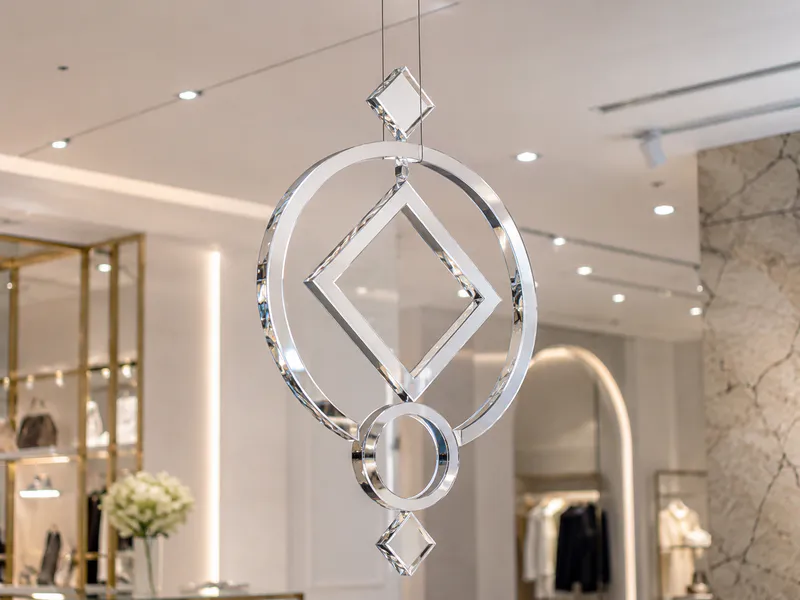 Processed acrylic double-sider mirror