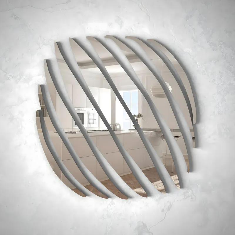 Irregular Shape - Wall Mirror Combination Design
