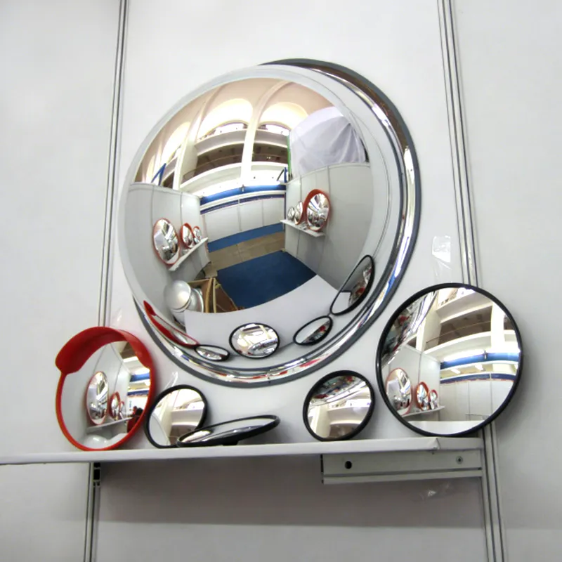 A dome mirror and five convex mirrors