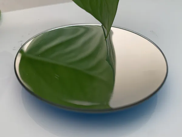 Concave mirror made of PC material
