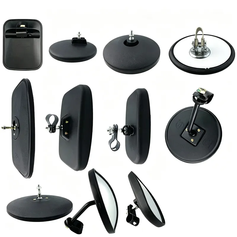 Finished convex mirror outer packaging backpack and stand