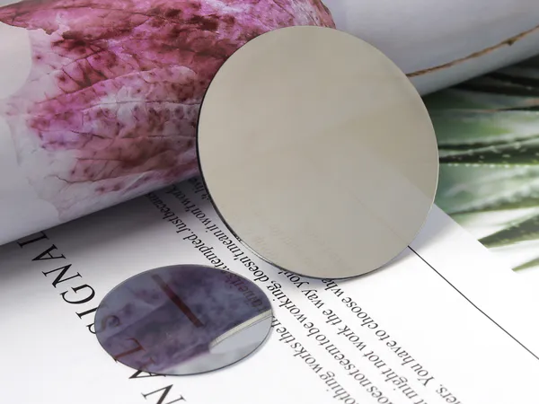 Two-way mirror made of two pieces of PC material